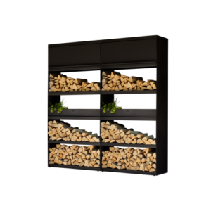 Wood Storage Black 200